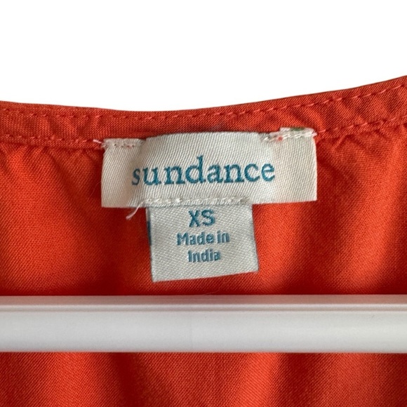 Sundance Viscose Embroidered Tank Top, Size XS - Picture 4 of 6